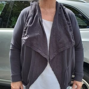 Hooded Waterfall Cardigan